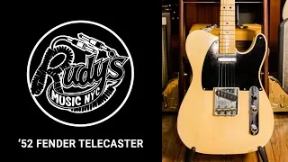 1952 Fender Telecaster Demo - Rudy's Music Shop