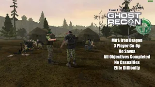 Ghost Recon (2001): M01 Iron Dragon Co-Op (Elite Difficulty)