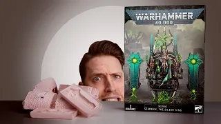 Games Workshop please don't sue me for this! - Building a Necron Tomb World / Manta Diorama