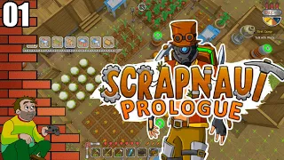 Scrapnaut Prologue: Promising New Steampunk Base Building Survival Game - Let's Play Gameplay