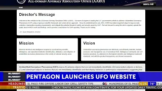 Pentagon launches ‘one-stop shop’ website for UFO information and reporting