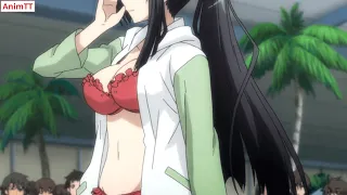 Seraphim with bikini get a lot of attention | Kore wa Zombie Desu ka?