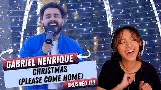 Gabriel Henrique - Christmas (Baby please come home) (Mariah Carey Cover)  | REACTION!!