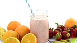 Creamsicle Smoothie - Strawberry Banana Fruit Smoothie Recipe | RadaCutlery.com