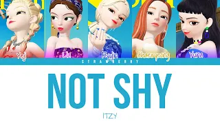 Itzy - Not Shy [English Version] (Color Coded Lyrics)