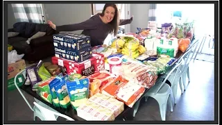 Once-A-Month Grocery Haul for our Large Family - Feeding them Healthy Food!