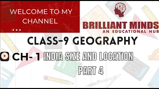 CH 1 CLASS 9 INDIA SIZE AND LOCATION PART 4