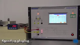 General Measure Indicator Anti Lightning Surge Test