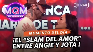 Mande Quien Mande: ¿Qué respondieron Angie Arizaga y Jota Benz en el "slam del amor"? (HOY)