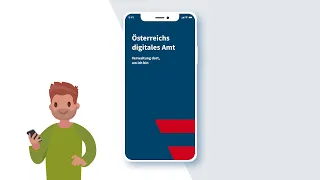 Anmeldung in der App „Digitales Amt“