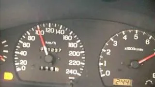 Nissan Sunny N14 GTi 0- 160 km/h