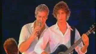 Claudio Baglioni e figlio !! "mai piu' come te" - "Tutto in un abbraccio live"