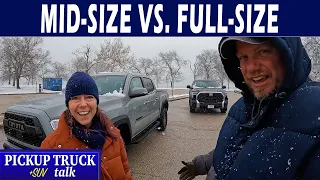 Which one is best for you? Mid-size or Full-size Pickup Truck