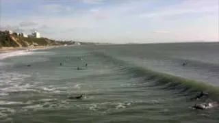 Surfing Off of Bournemouth