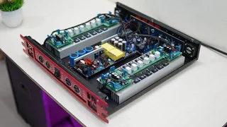 Build a High Power 4-Channel Amplifier using 24 Transistors with 1500 watts SMPS #cbzproject