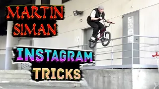 MARTIN SIMAN INSTAGRAM COMPILATION BMX TRICKS 2021-2022