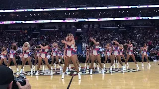 "my humps" pelicans dance team