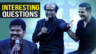 Media Asks Interesting Questions To 2.0 Team | Rajinikanth | Akshay Kumar | Shankar | TFPC