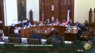 HB 1535 Senate State Affairs Committee Hearing