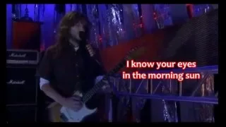 John Frusciante - How deep is your love lyrics on Screen