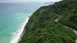 Dinadiawan, Dipaculao, Aurora Coastal Road | Dinadiawan White Beach Aurora | Aerial View