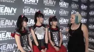 Interview with BABYMETAL at Heavy Montreal