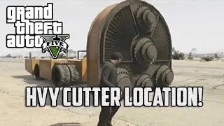 Grand Theft Auto V - HVY CUTTER LOCATION/GAMEPLAY!