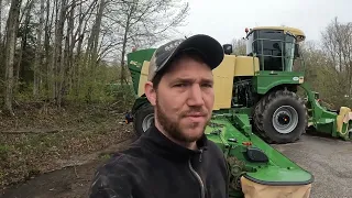 Krone Big M 450 spring maintenance