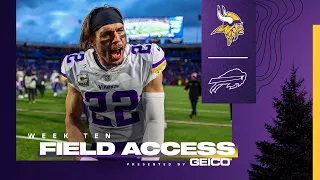 Field Access: Minnesota Vikings at Buffalo Bills During Week 10 of the 2022 NFL Regular Season