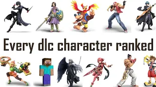 Every smash DLC fighter ranked | Worst to Best