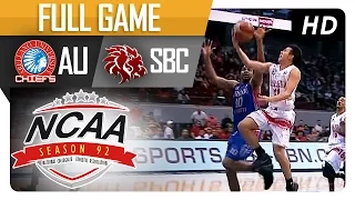 SBC vs AU | Full Game | 3rd Quarter | NCAA 92 - October 6, 2016