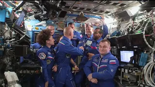 Expedition60 to Expedition 61 Change of Command Ceremony - October 2, 2019