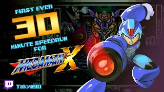 Mega Man X World Record Speedrun in 30:54