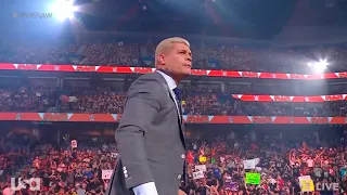 Cody Rhodes leave a message for Brock Lesnar - WWE RAW 7/24/2023