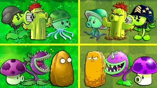 All Team 3 Plants PVZ 1 vs PVZ 2 Battlez - Which Team Plant Will Win?