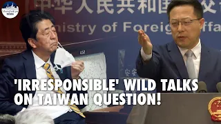 China urges Japanese politician to speak and act with extra prudence on Taiwan question