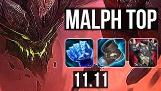 MALPHITE vs JAX (TOP) | Rank 1 Malph, 2/2/16 | BR Challenger | v11.11