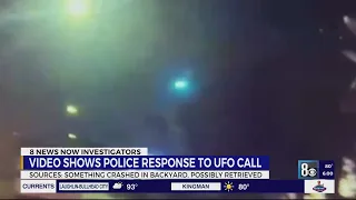 Las Vegas family claims to see aliens after several report something falling from sky