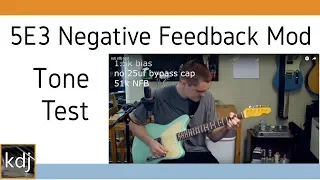 5E3 Negative Feedback Mod Tone Test