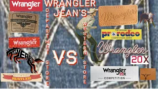 Wrangler jean’s difference between Cowboy cut and 5 star