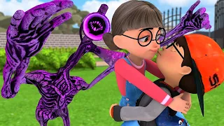 Scary Teacher 3D - Nick Rescue Tani from Siren Head - Scary Teacher 3D Animation