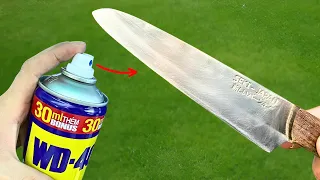 Razor Sharp! Easy Way To Sharpen A KNIFE  In 3 Minutes With This Method