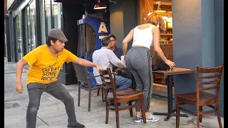 Ultimate Chair Pulling Pranks Compilation Funny Public Pranks RebelTV 2021-PART 21 😂🔥😹