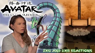 Avatar the Last Airbender 2x12 & 2x13 Reaction | The Serpent's Pass | The Drill