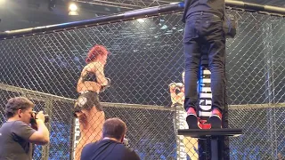 SLOVENSKENOVICE.SI: MMA dvoboj Monika Kučinič in Jennifer Trioreau