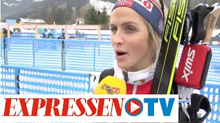 Tour de ski 2020: Therese Johaug om sitt fall i masstart