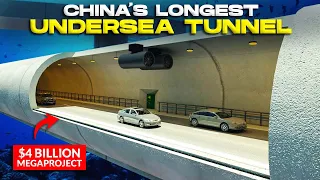 The World's Longest Undersea Tunnel 2023 China Leave American President Shocked