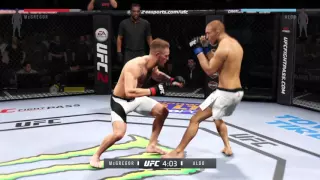 EA SPORTS™ UFC® 2 ONLINE Gameplay Conor Mcgregor vs Jose Aldo TKO