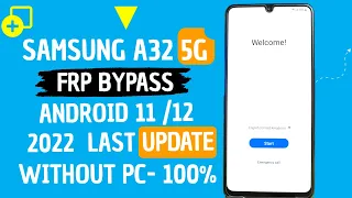 Samsung Galaxy A32 5G (SM-A326U) Android 12 FRP BYPASS - Without PC [2022 Working Method]