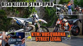 KTM/HUSQVARNA STREET LEGAL  STNK+BPKB?JELAS BISA JIKA BELI DI DELER RESMI KTM/HUSQVARNA